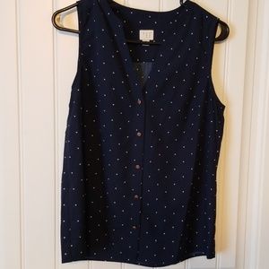 Navy Blouse